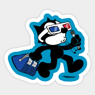 Felix the Time Lord Sticker